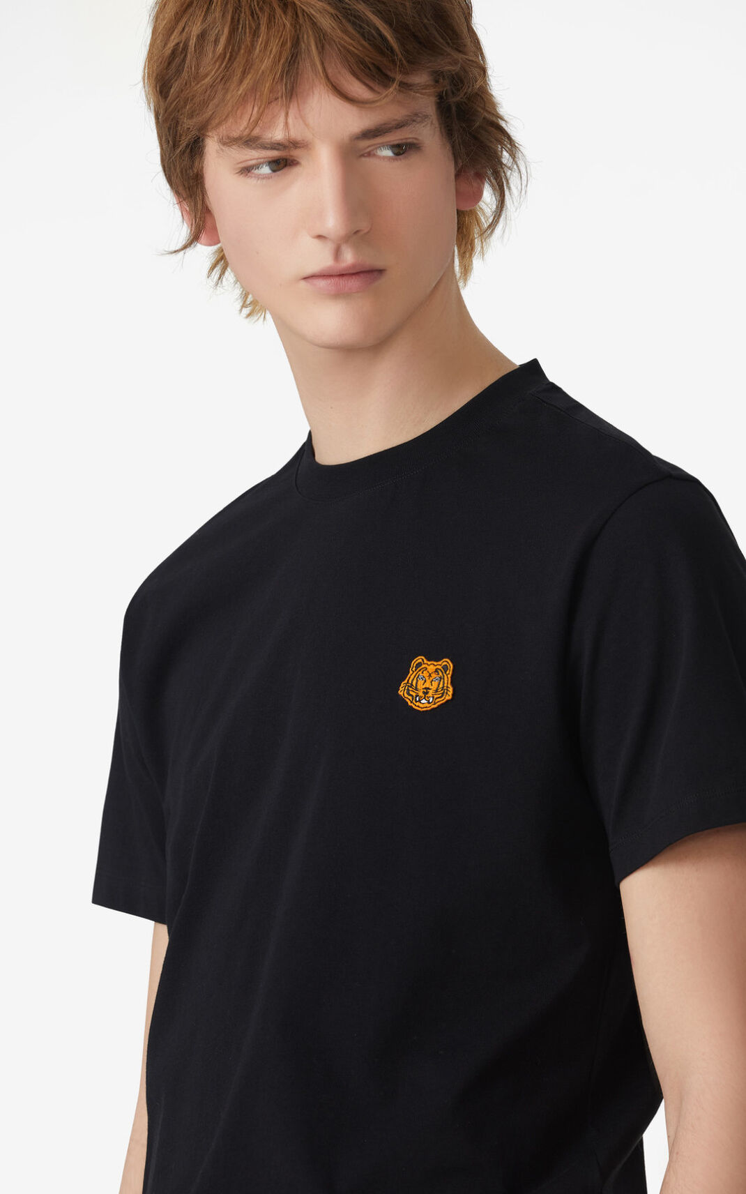 Camisetas Kenzo Tiger Crest Hombre Negras - SKU.9176941